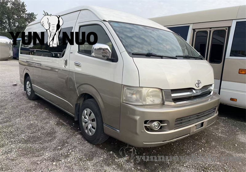 Le Toyota Hiace remis &agrave; neuf par Shandong Yunnuo devrait bient&ocirc;t prendre la mer.