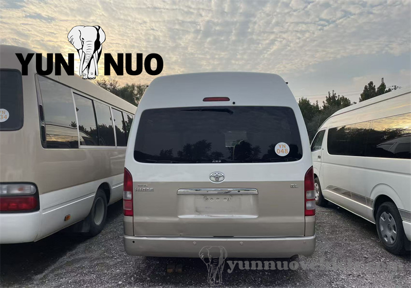 Le Toyota Hiace remis &agrave; neuf par Shandong Yunnuo devrait bient&ocirc;t prendre la mer.